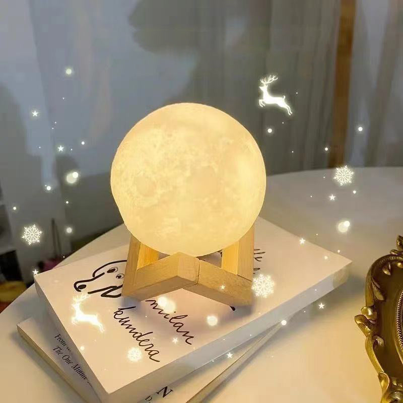 Starry Sky Moon Touch Night Lamp
