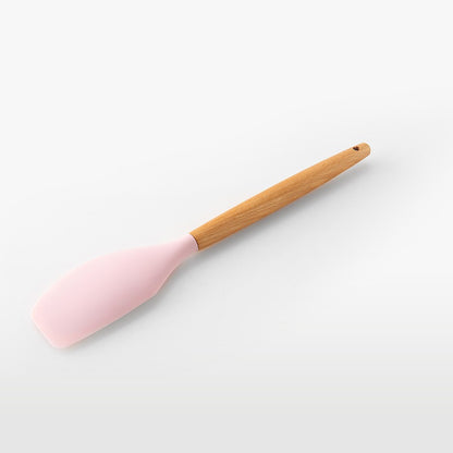 Silicone Cooking Utensils Set Wooden