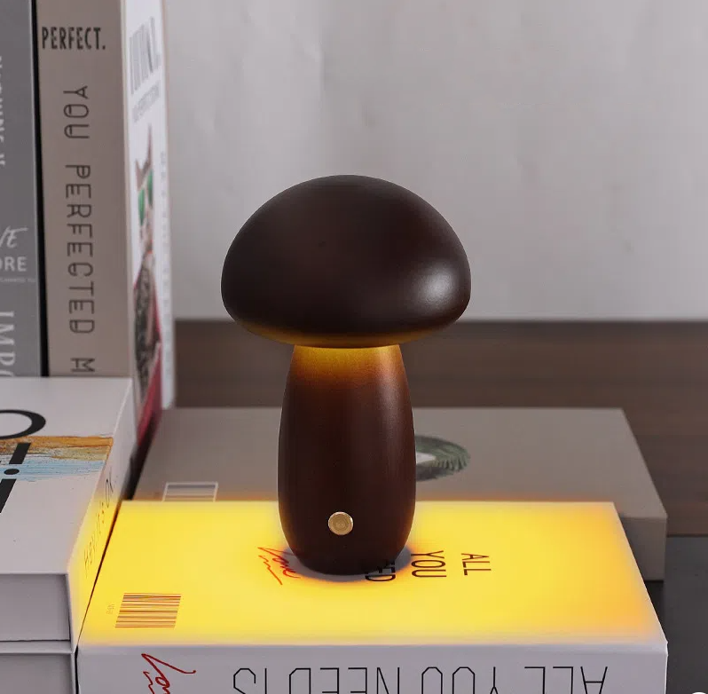 LED Mushroom Touch Table Lamp