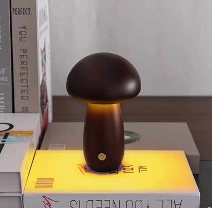 LED Mushroom Touch Table Lamp