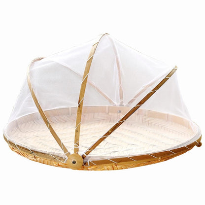 Handmade Natural Bamboo Bread Basket
