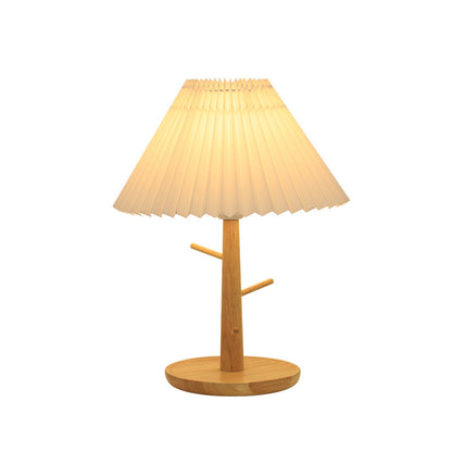 Pleated Vintage Nordic Table Lamp